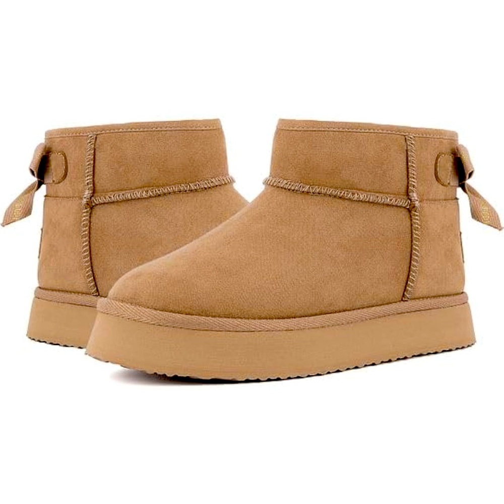 Brand NEW Juicy Couture Microsuede Insulated Ankle Booties. (Ugg style)